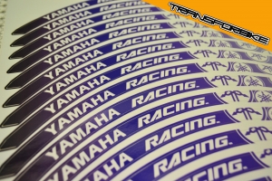 YAMAHA VMAX 1200 1986 - 1994 Liserets jantes Liserets jantes YAM BLEU 