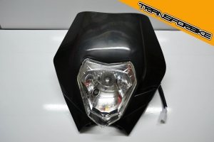 MOTO GUZZI V85 2019 Plaque Phare BLaCK PLAQUE PHARE NOIR