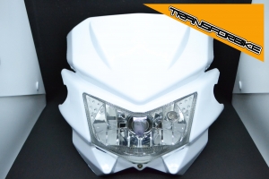 YAMAHA XSR 700  Plaque TREK PLAQUE TREK BLANCHE