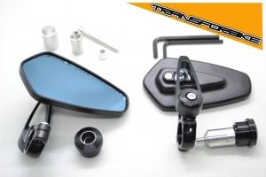 YAMAHA FJR 1300 2003-2009 Rétros BliZZ Rétros BliZZ NOIR