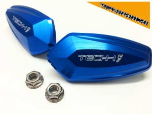 YAMAHA R6 1998-2002 Obtu Rétros Obtu r6 Bleu