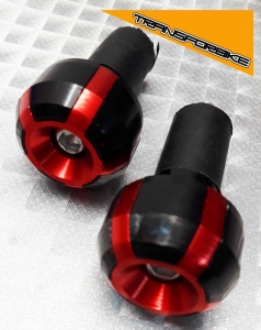 APRILIA CAPONORD 2002 - 2007 EMBOUTS GUIDON EMBOUT FB ROUGE