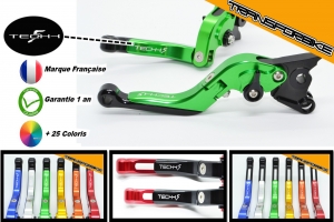 KAWASAKI ZX9R 1998-1999 Leviers FlipUp FVert Noir 