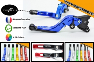 TRIUMPH Daytona 675 2009-2012 Leviers FlipUp FBleu Noir 