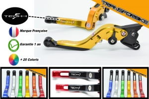 YAMAHA FZ8 2010-2016 Leviers FlipUp FOr Noir 