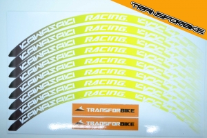 KAWASAKI Z1000 R 2017-2019 Liserets jantes Liserets jantes KAWA JAUNE V2