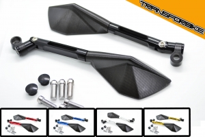 HONDA CBR 600F 2001-2002 Rétro ELONE Rétros ELONE NOIR